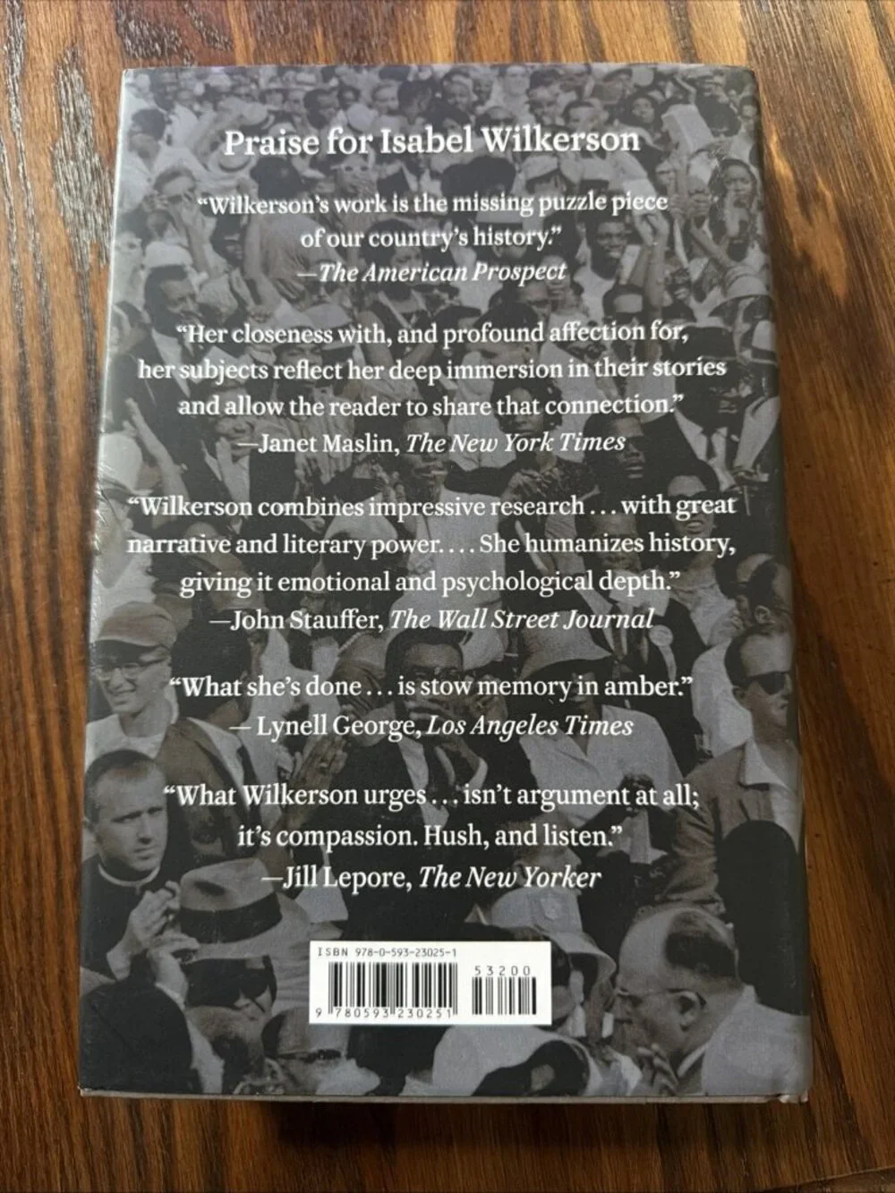 Caste: The Origins of Our Discontents by Isabel Wilkerson 2020 Random House Book